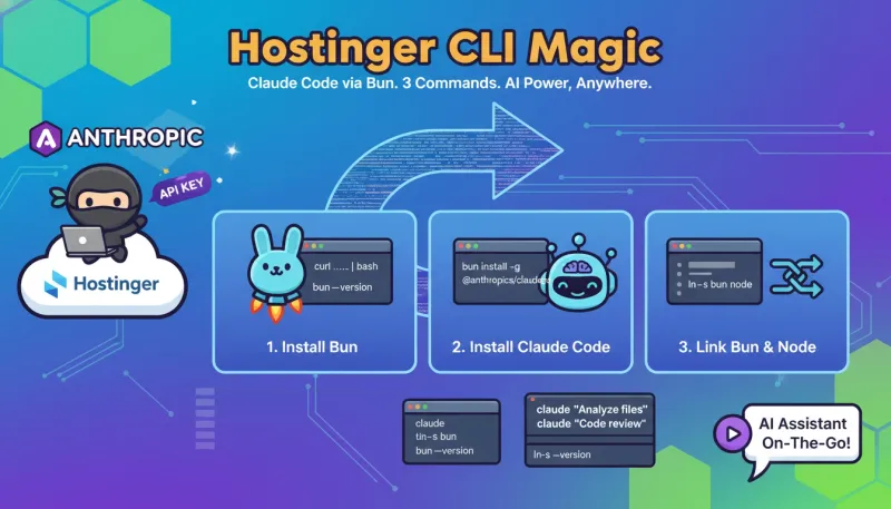在 Hostinger 虚拟主机上安装 Claude Code