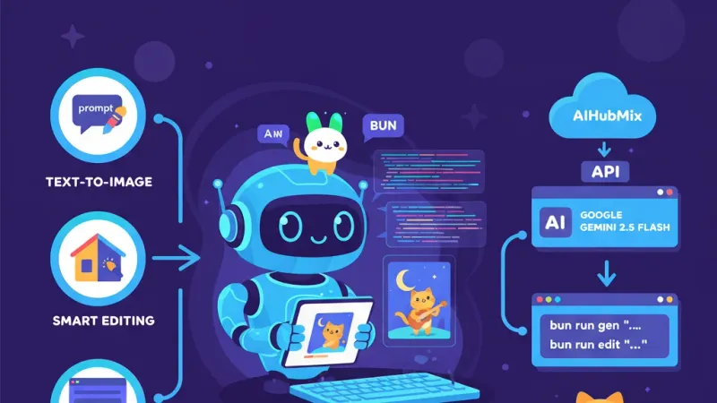 使用 Gemini 2.5 Flash Image API 打造 AI 图片生成工具