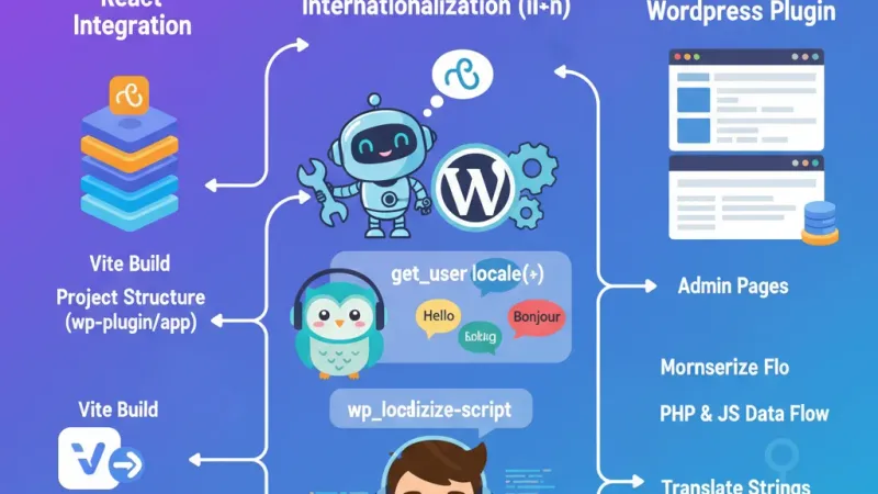 WordPress 插件开发实战：React + 国际化最佳实践